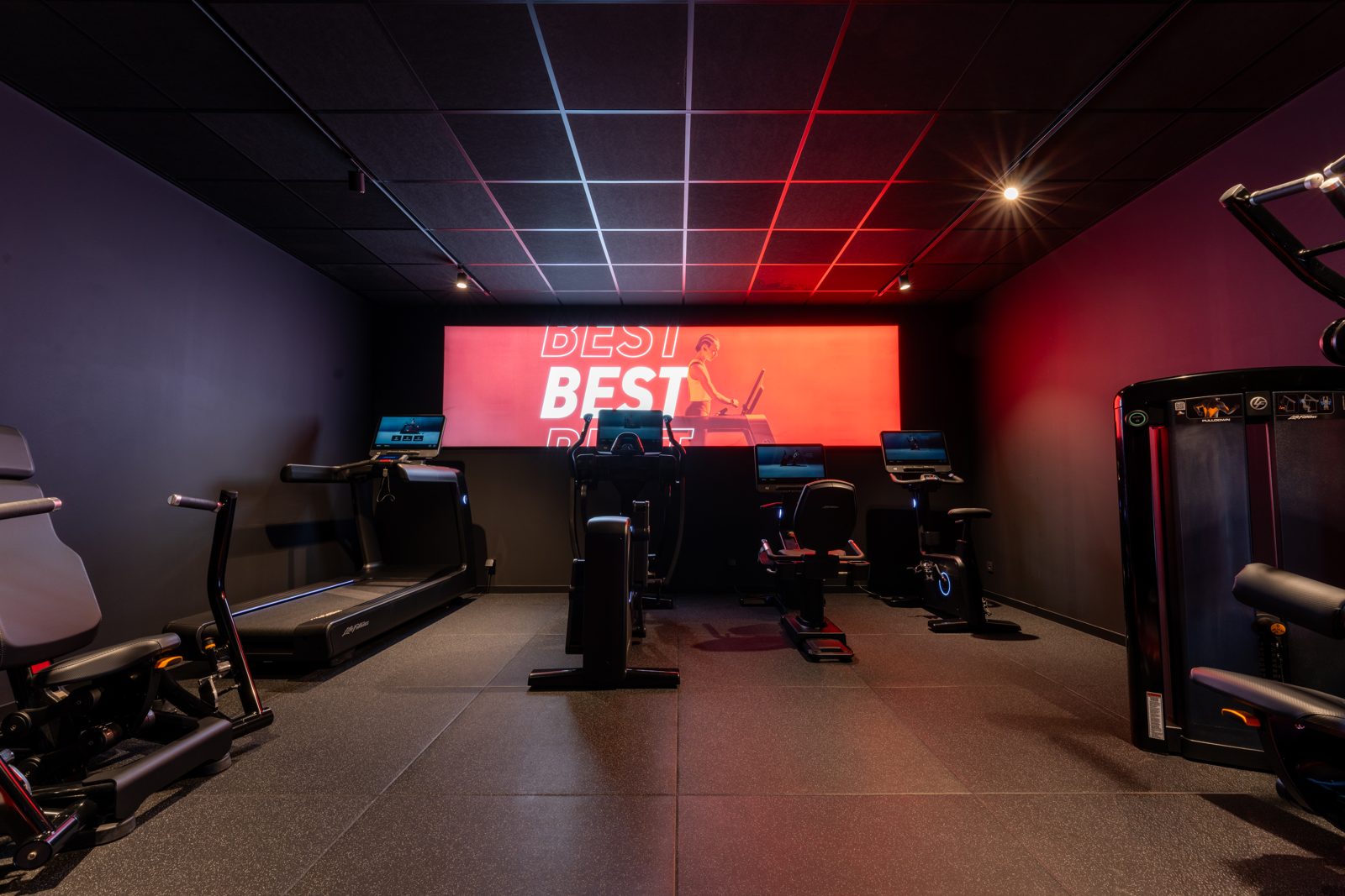 Life Fitness fitness room