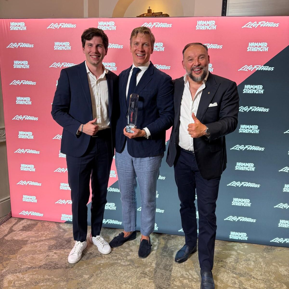 Valcke Group premiata come Life Fitness / Hammer Strength Distributor of the Year 2025