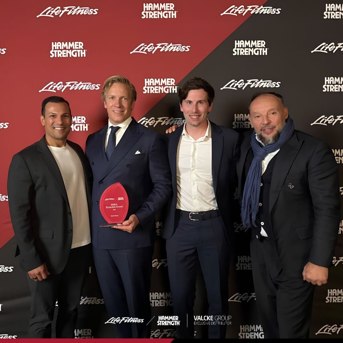 Valcke Group wins the Life Fitness / Hammer Strength EMEA Evolution Award 2026